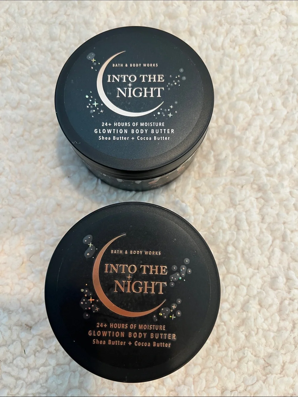 Bath & Body Works Into The Night Glowtion Body Butter (2) - 6.5 ounces